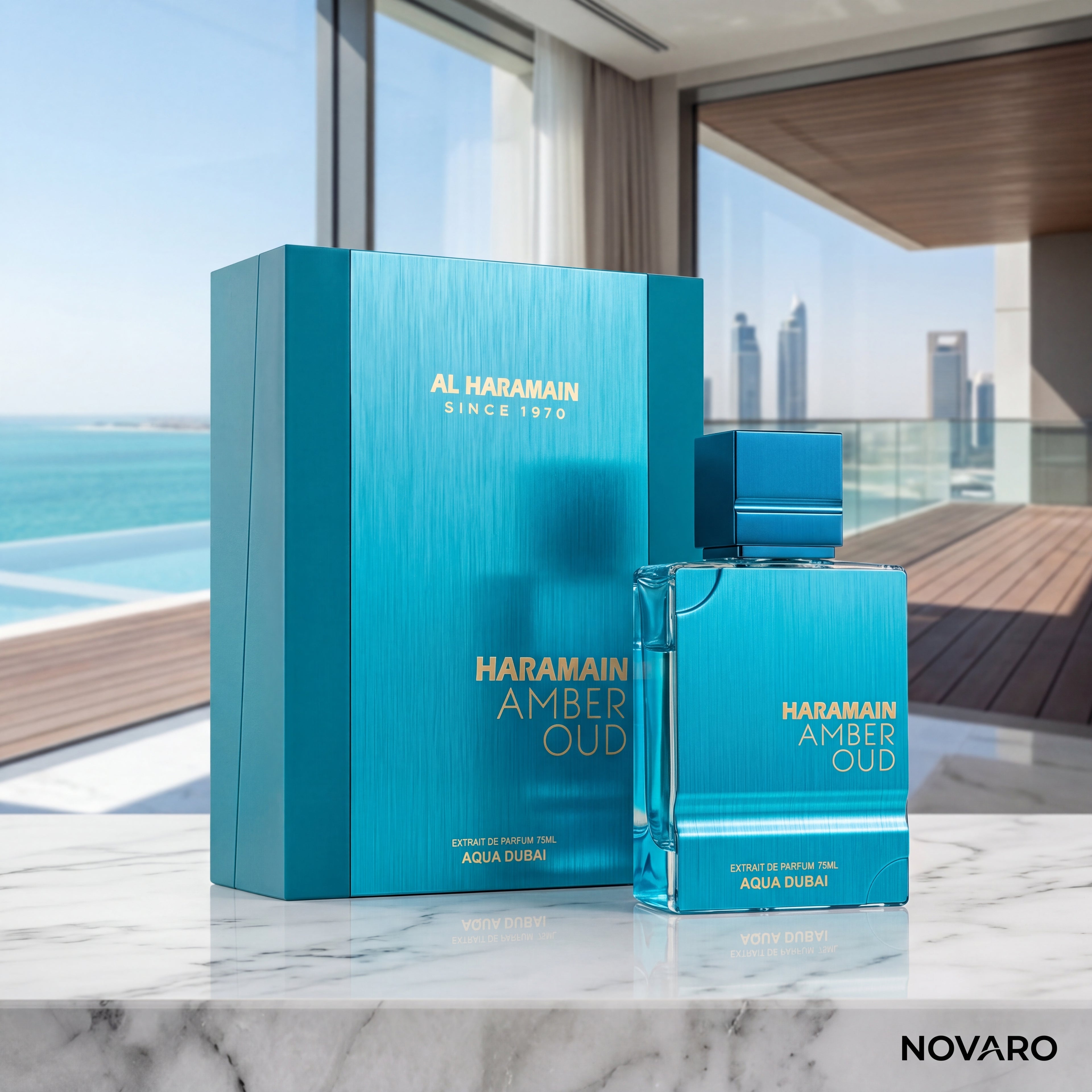Al Haramain Amber Oud Aqua Dubai Extrait de Parfum 75 ml