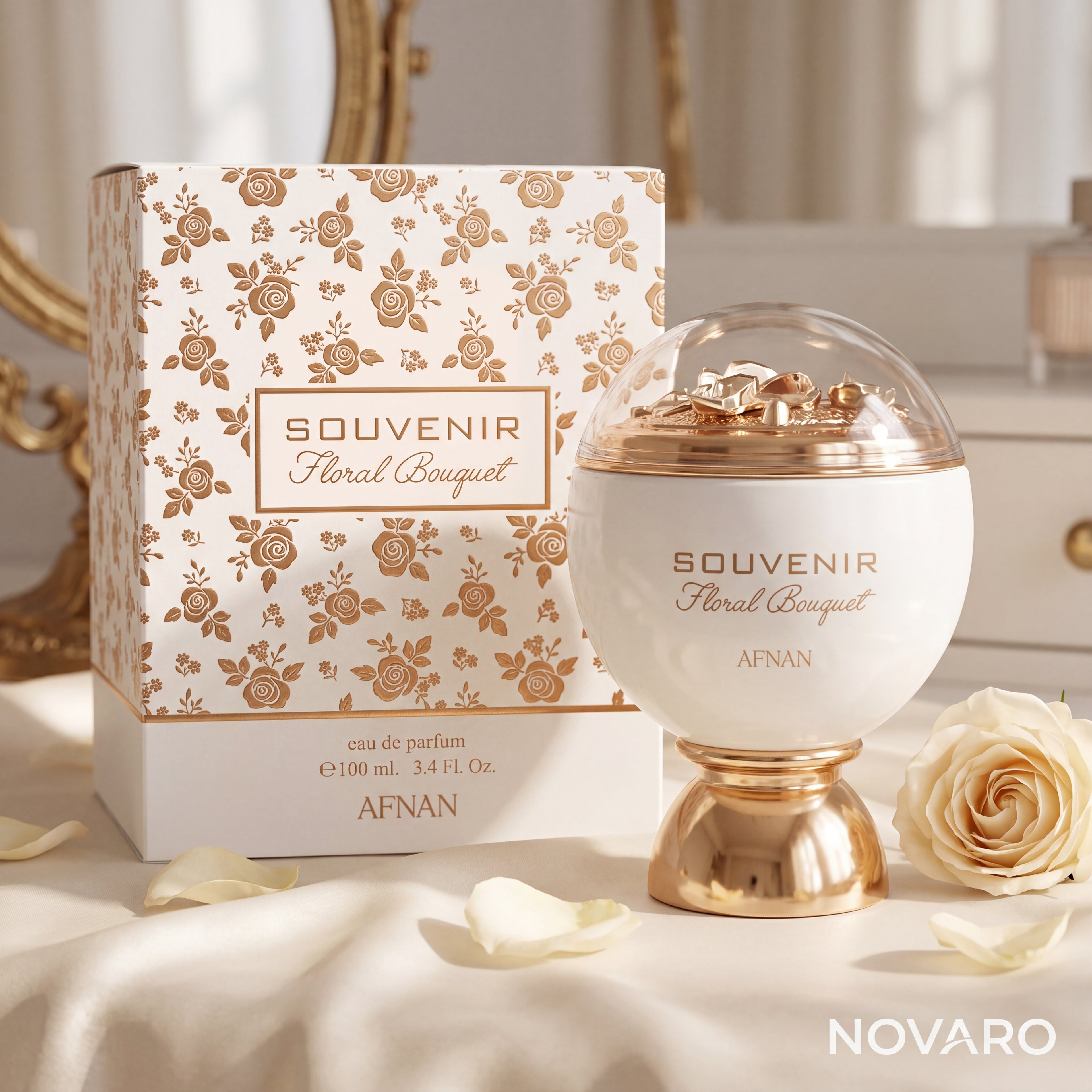 AFNAN SOUVENIR FLORAL BOUQUET WOMEN 3.4 EDP SP